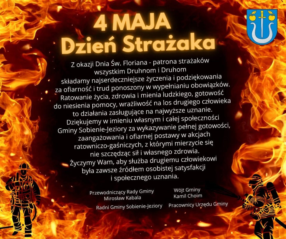 4 maja - Dzień Strażaka