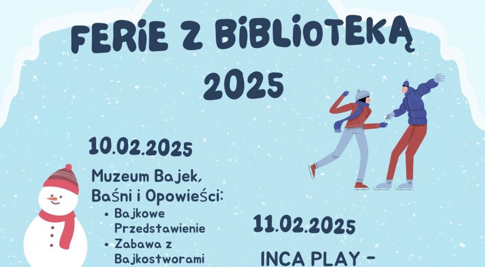 FERIE Z BIBLIOTEKĄ 2025