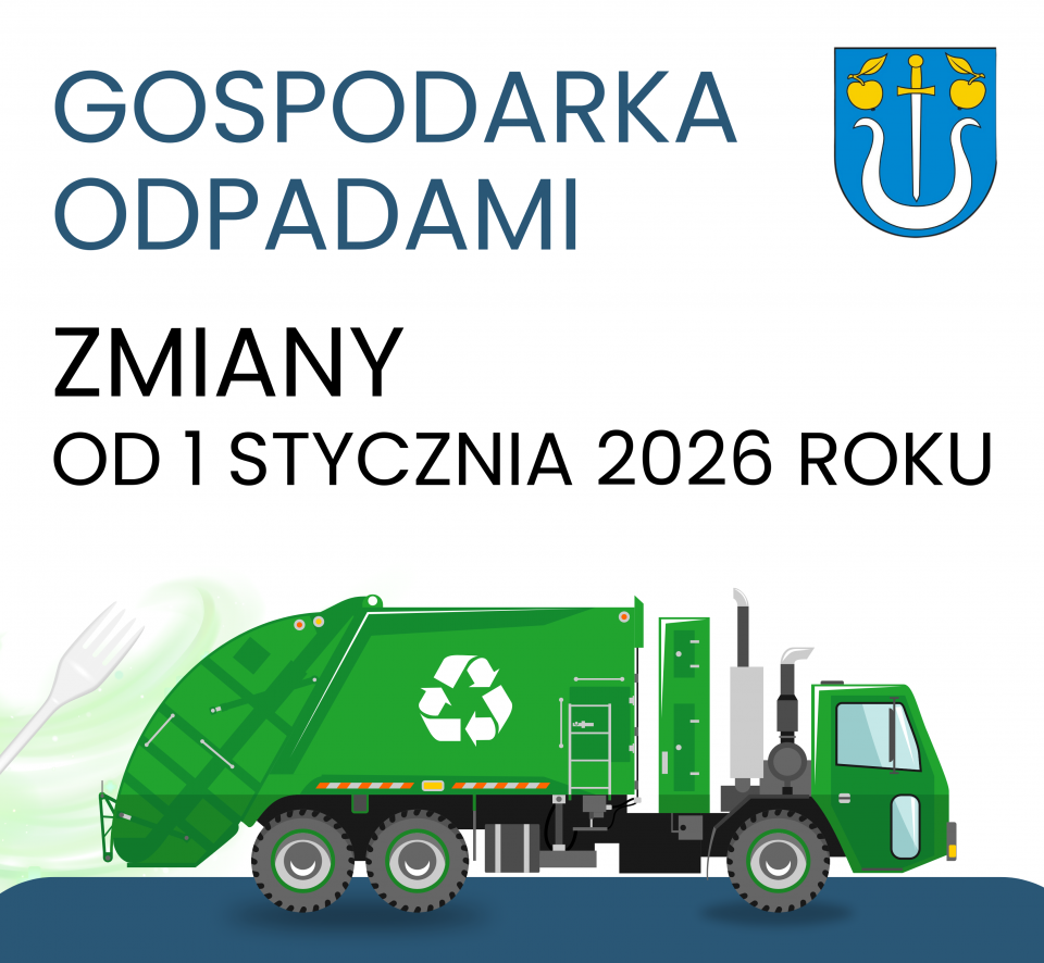 Gospodarowanie odpadami komunalnymi w 2026 r. – zmiany w opłatach od 1 stycznia 2026 roku