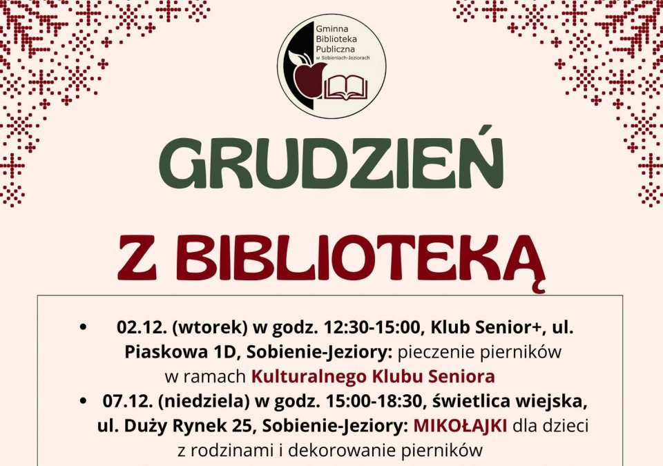 Grudzień z Biblioteką!
