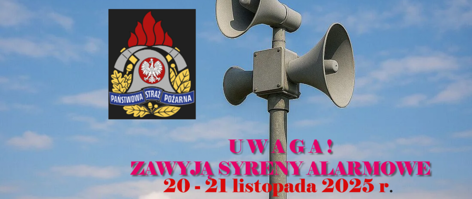 Uwaga! Ćwiczenia syren alarmowych