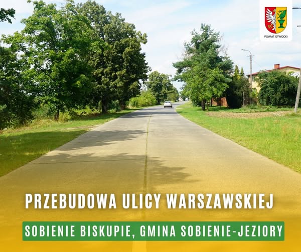 Przebudowa ul. Warszawskiej II etap