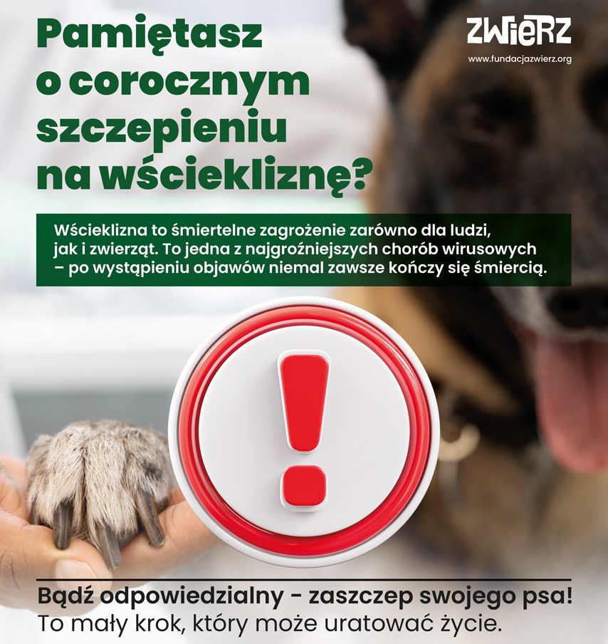 Wścieklizna - śmiertelne zagrożenie dla ludzi i zwierząt