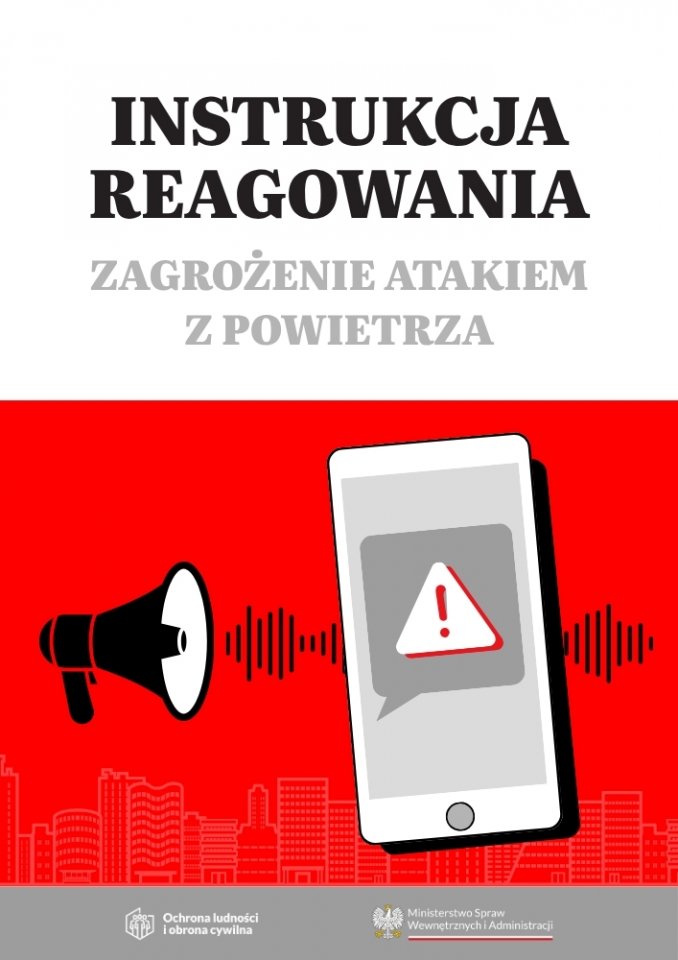 Instrukcja reagowania: Zagrożenie atakiem z powietrza