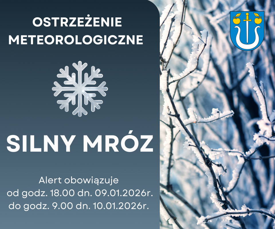 UWAGA! Dzisiaj w nocy temperatura może spaść do -18 stopni