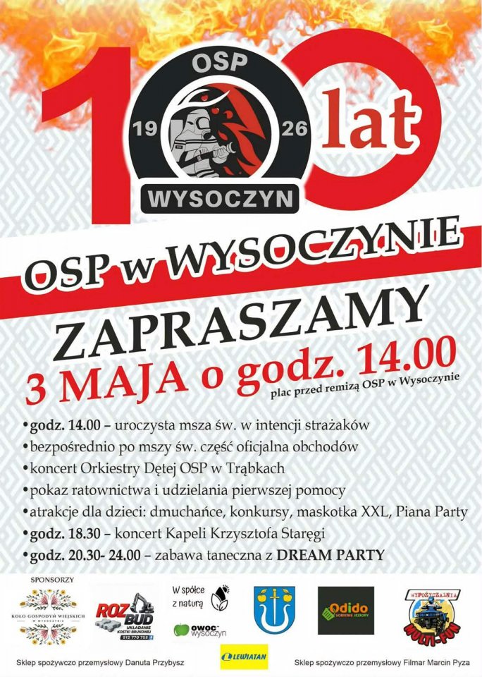 100 LAT OSP WYSOCZYN!